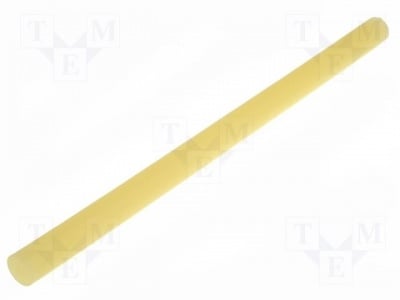 Силикон за дървесина TERM.DRE-11 Лепило в пръчка; прозрачно жълт; Диам:11mm; Дълж:200mm